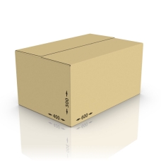 Картонная коробка 600*400*300 мм, Т-23 бур.