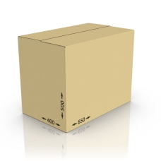 Картонная коробка 650*400*500 мм П-32 бурый