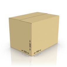 Картонная коробка 700*500*500 мм Т-24 бурый