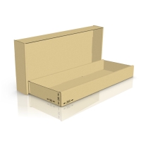 Гофроупаковка FEFCO 0330 265*90*28 МГК бур.