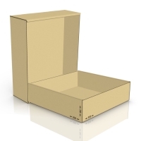 Картонная коробка 300*300*80 мм Т-23 бур.