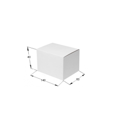 Картонная коробка 140*60*40 мм, МгК бел.