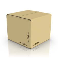 Картонная коробка 150*150*120 мм Т-23 бур