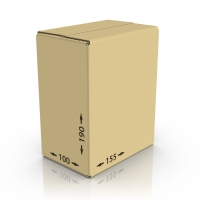 Картонная коробка 155*100*190 мм Т-22 бур