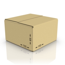 Картонная коробка 155*155*85 мм Т-22 М бур