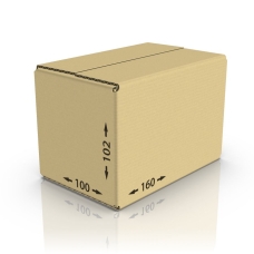 Картонная коробка 160*100*102 мм Т-21 бур