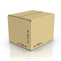 Картонная коробка 160*130*115 мм Т-22 бур