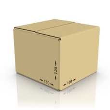 Картонная коробка 160*160*120 мм Т-23 бур
