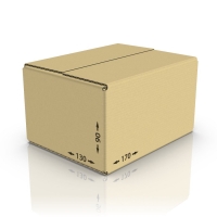 Картонная коробка 170*130*90 мм, Т-22 бур.