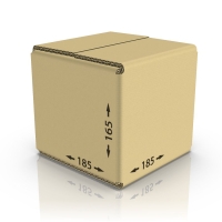 Картонная коробка 185*185*165 мм П-32 ВЕ бур