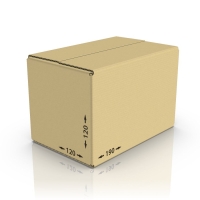 Картонная коробка 190*120*120 мм Т-23 бур