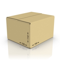 Картонная коробка 190*160*110 мм Т-23 бур