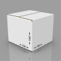 Картонная коробка 190*190*160 мм бел