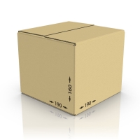 Картонная коробка 190*190*160 мм Т-23 бур