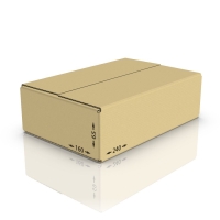 Картонная коробка 240*160*65 мм Т-23 бур.