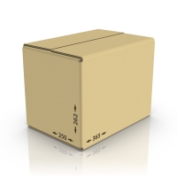 Картонная коробка 365*250*262 мм П-32 бурый