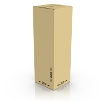 Картонная коробка 200*200*600 мм, Т-23 бур.