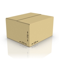 Гофрокороб (320*270*170 мм) Т-23 В бур.