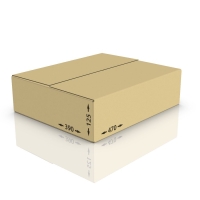 Гофрокороб 0201 (470*390*125 мм) Т-23 В бур.