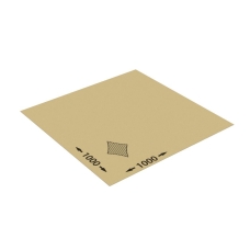 Микрогофрокартон 1000*1000 мм (бурый)