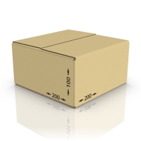 Картонная коробка 200*200*100 мм Т-23 бур