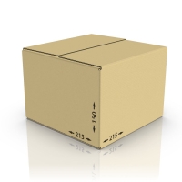 Картонная коробка 215*215*150 мм Т-22 бур