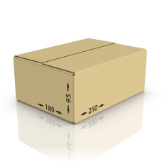 Картонная коробка 250*180*95 мм Т-22 бур.