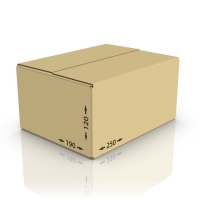 Картонная коробка 250*190*120 мм Т-23 бур.