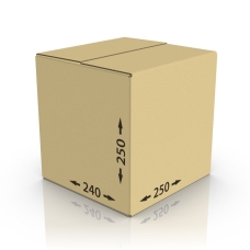 Картонная коробка 250*240*250 Т-23 бур.