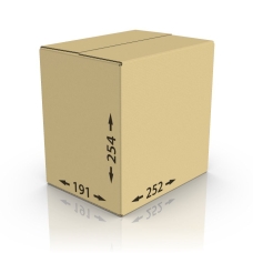 Картонная коробка 252*191*254 Т-22 бур.