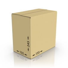 Картонная коробка 255*155*245 мм Т-23 бур.