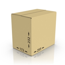 Картонная коробка 255*172*232 мм Т-23 бур. 