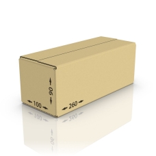 Картонная коробка 260*100*90 мм Т-21 бур.