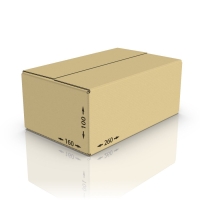 Картонная коробка 260*160*100 мм Т-24 бур.