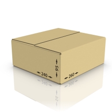 Картонная коробка 260*240*95 мм Т-22 бур.