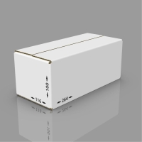 Картонная коробка 264*116*100 мм Т-23 бел.