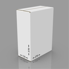 Картонная коробка 270*135*370 мм Т-23 бел.