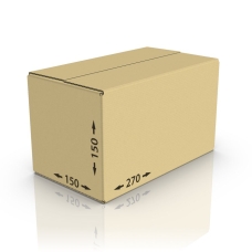 Картонная коробка 270*170*150 мм Т-23 бур.