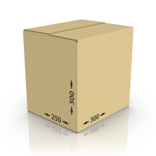 Картонная коробка 300*250*300 мм Т-21 бур.