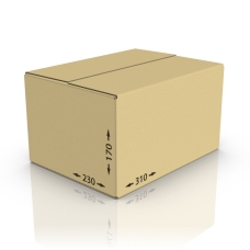 Картонная коробка 310*230*170 мм Т-23 бур.