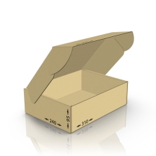 Гофроупаковка FEFCO 0427 310*240*95 мм Т-23 бурый «B»