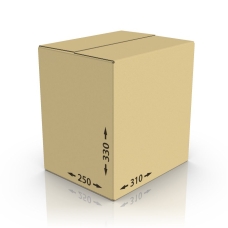 Картонная коробка 310*250*330 мм Т-21 бур