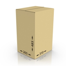 Картонная коробка 310*265*485 мм Т-24 бур.