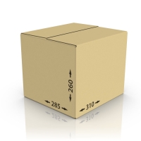 Картонная коробка 310*285*260 мм Т-22 бурый