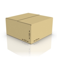 Картонная коробка 315*315*155 мм, Т-22 бур.