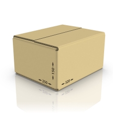 Картонная коробка 320*250*150 мм П-33 бурый