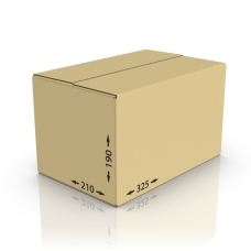 Картонная коробка 325*210*190 мм Т-23 бур.