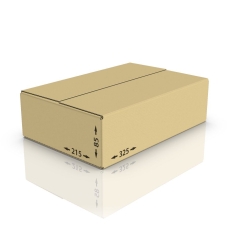 Картонная коробка 325*215*85 мм, Т-23 бур.
