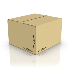 Картонная коробка 325*300*200 мм, Т-21 бур.