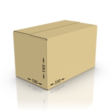 Картонная коробка 330*190*195 мм Т-22 бур.